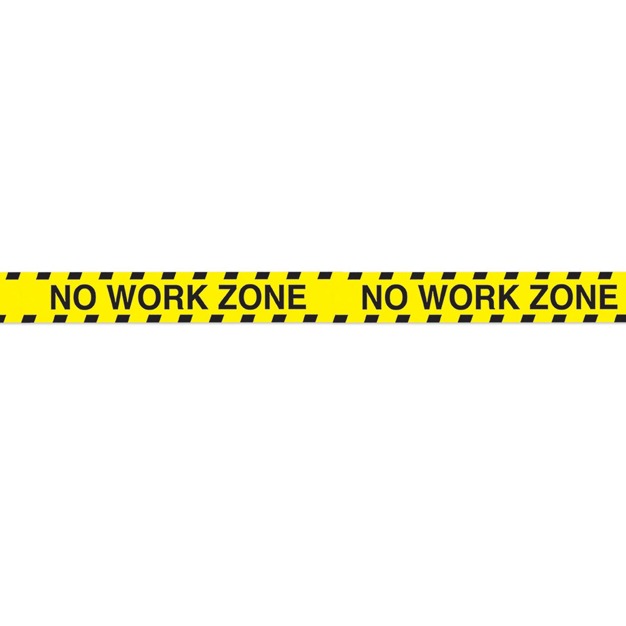Beistle No Work Zone Party Tape