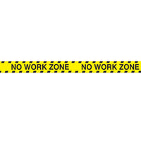 Beistle No Work Zone Party Tape