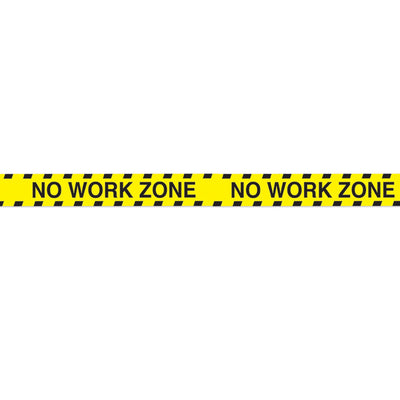 Beistle No Work Zone Party Tape