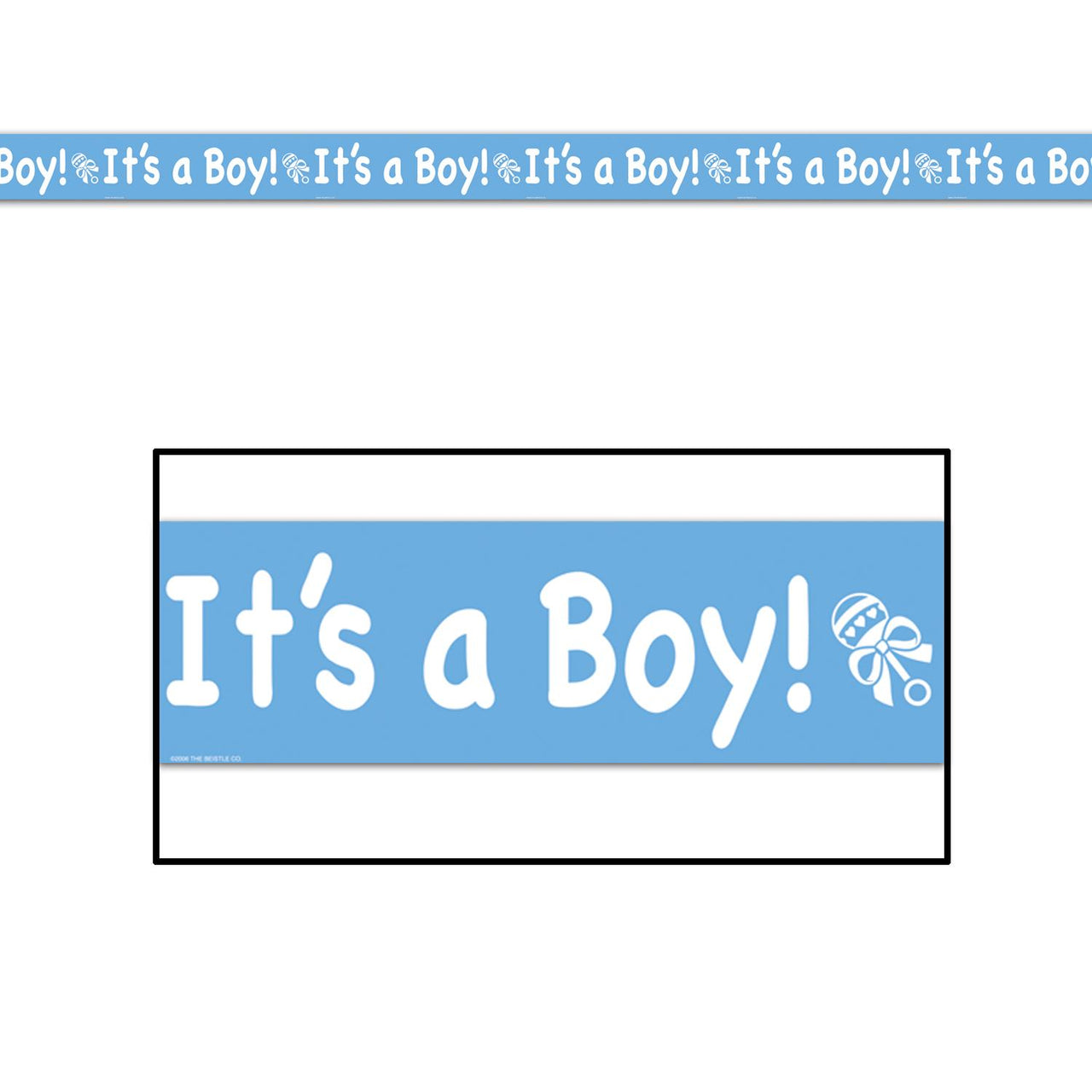 Beistle It's A Boy! Party Tape
