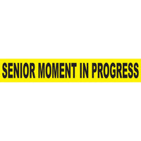 Bulk Senior Moment In Progress'' Party Tape (Case of 12) by Beistle