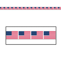 Beistle American Flag Party Tape