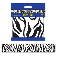 Beistle Zebra Print Party Tape
