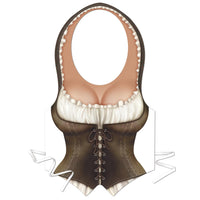 Beistle Plastic Maiden Party Vest