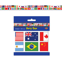 Beistle International Flag Party Tape
