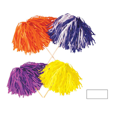 Beistle White Tissue Pom Pom 480 Strand - Fire Resistant