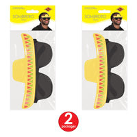 Bulk Sombrero Glasses (6 Pkgs Per Case) by Beistle