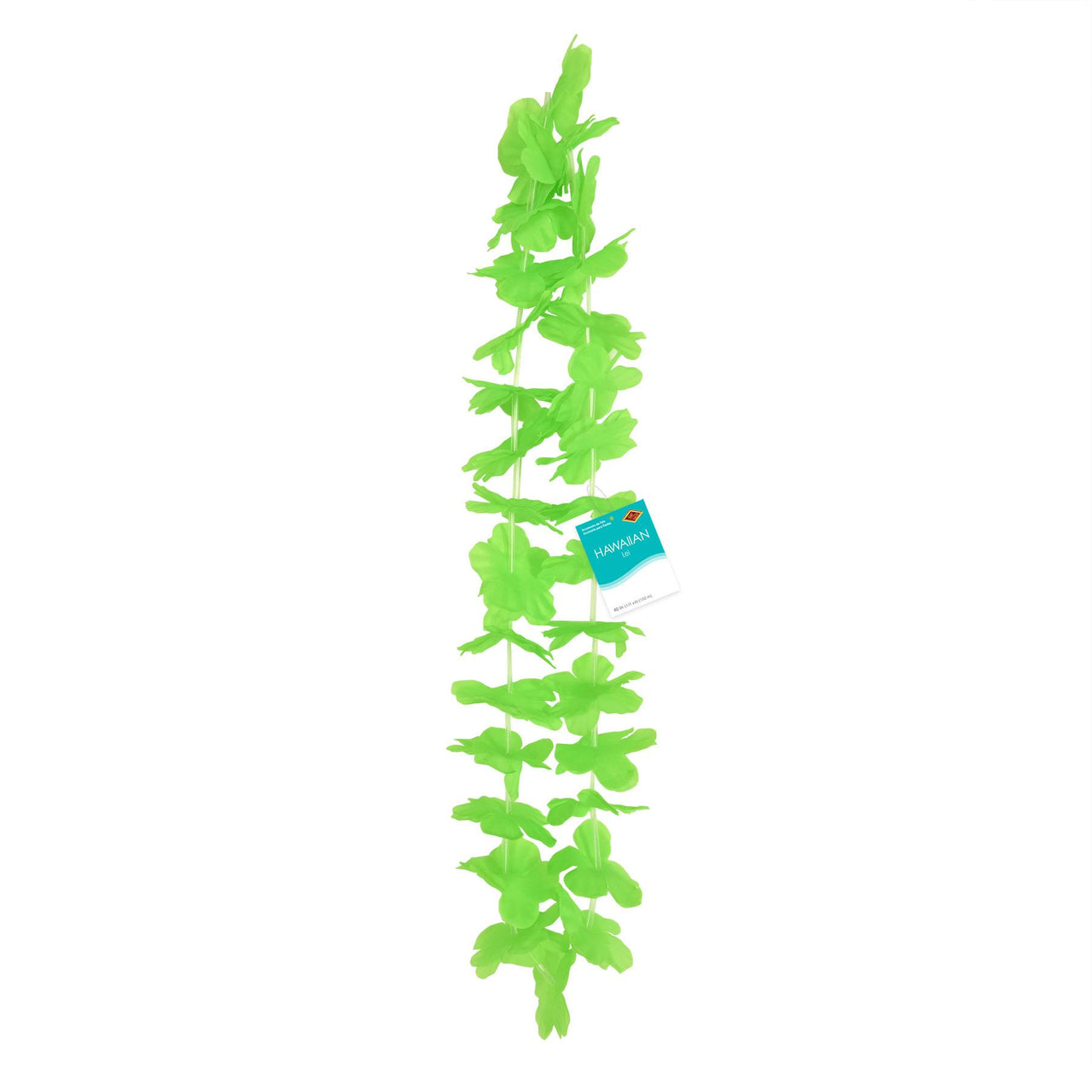 Bulk Green Hawaiian Lei (12 Per Case) by Beistle