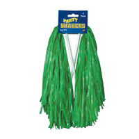 Beistle Packaged Pom Poms - 512 Strand - green (2/pack)