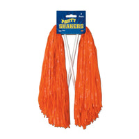 Beistle Packaged Pom Poms - 512 Strand - orange (2/pack)