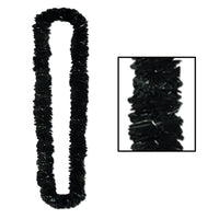 Beistle Soft-Twist Poly Lei - black