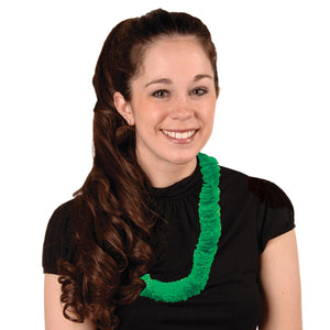 Soft-Twist Poly Leis with Labeled Box - assorted Colors Leis