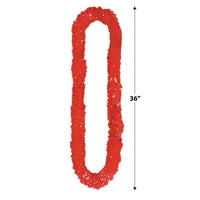 Luau Party Supplies - Soft-Twist Poly Leis with Labeled Box