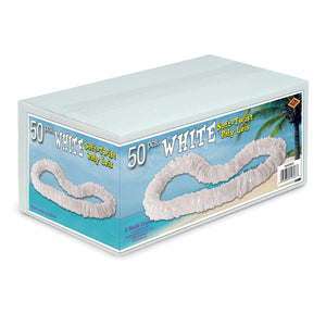 Luau Party Supplies - Soft-Twist Poly Leis with Labeled Box
