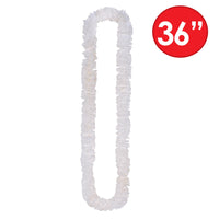 Luau Party Supplies - Soft-Twist Poly Leis with Labeled Box