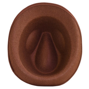 Bulk Brown Alpine Hat (6 Per Case) by Beistle