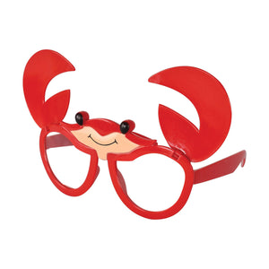 Crab Glasses - Luau Novelty Crab Glasses