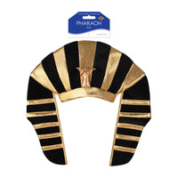 Beistle Plush Pharaoh Hat - One-Size Plush Pharaoh Hat