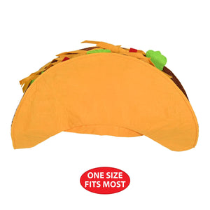 Beistle Taco Hat - One Size Fits Most, Fiesta Costume Hat, 1/pkg, 6/case