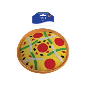 Beistle Plush Pizza Hat - One-Size Plush Pizza Hat