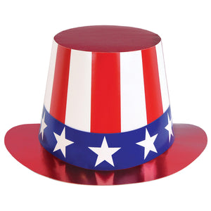 Beistle Patriotic Party Red, White & Blue Hi-Hat