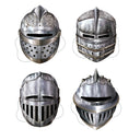 Beistle Knight Party Masks (4/Pkg)