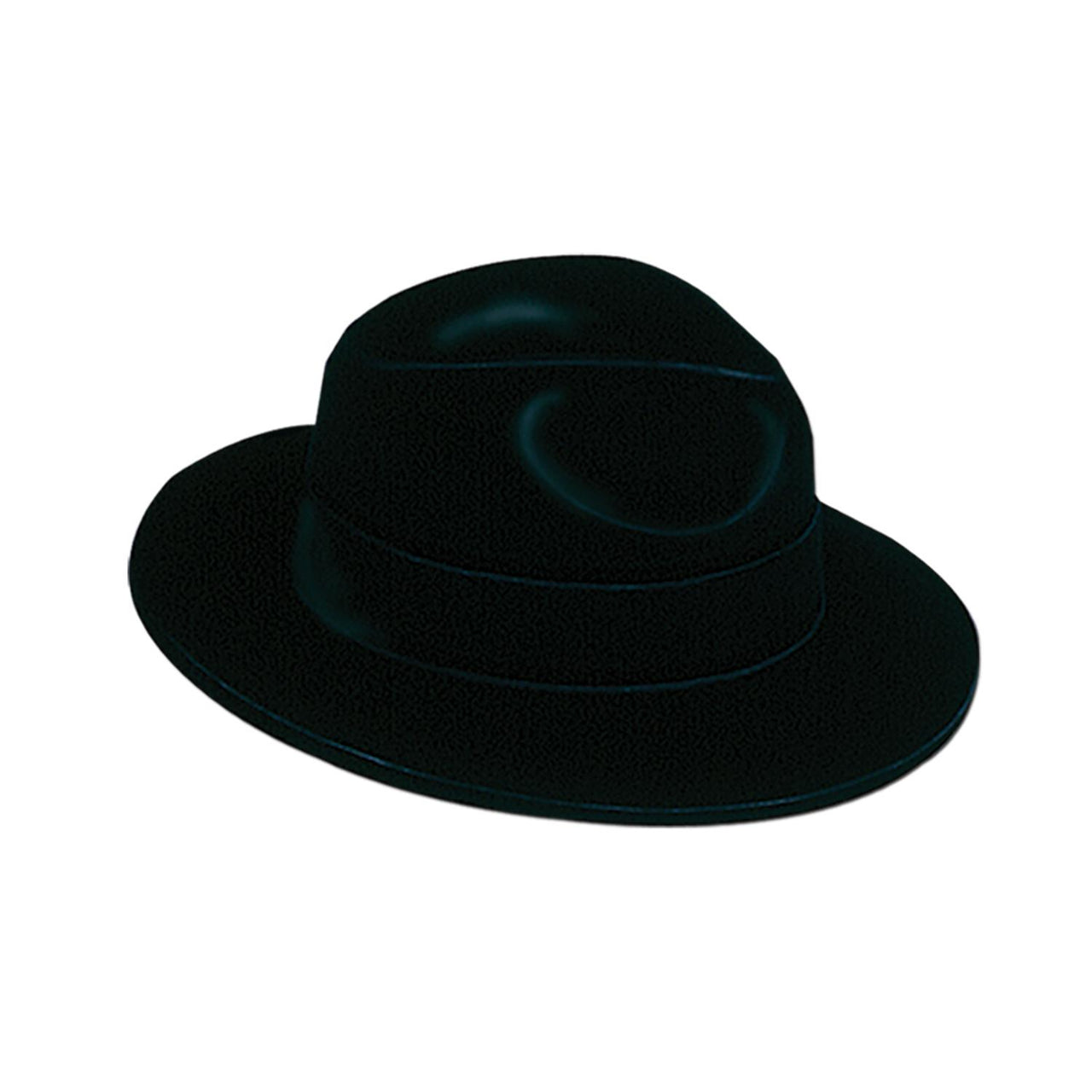 Beistle Black Velour Fedora