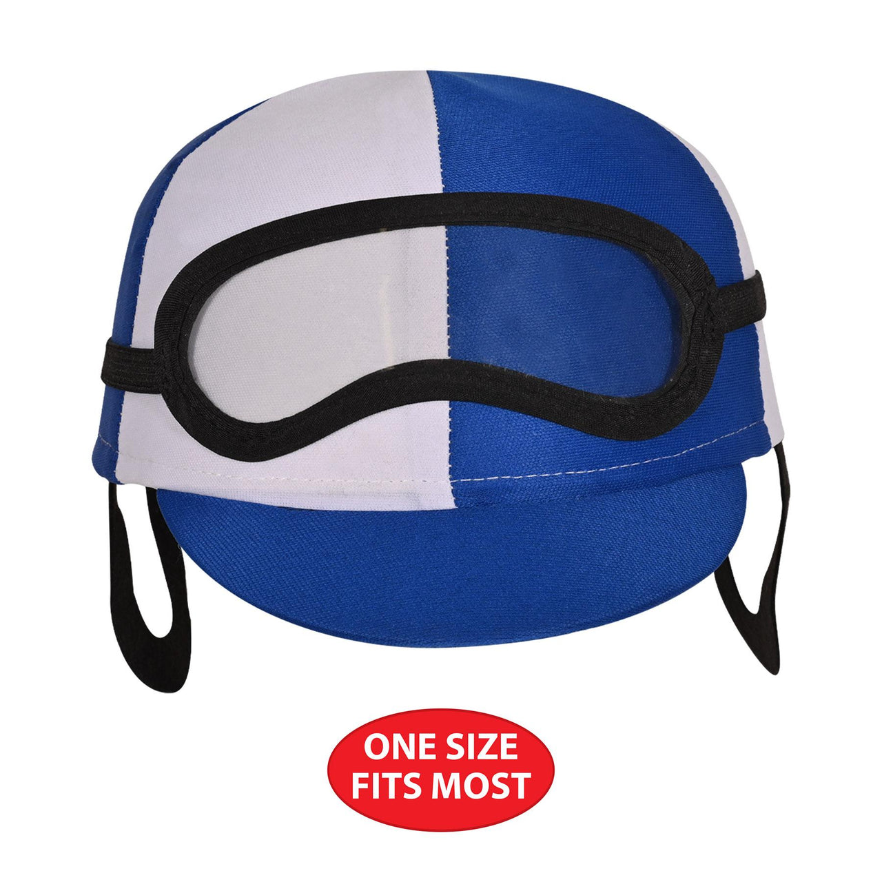 Beistle Jockey Helmet - Blue, One Size Fits Most, Derby Day Costume Hat, 1/pkg, 6/case