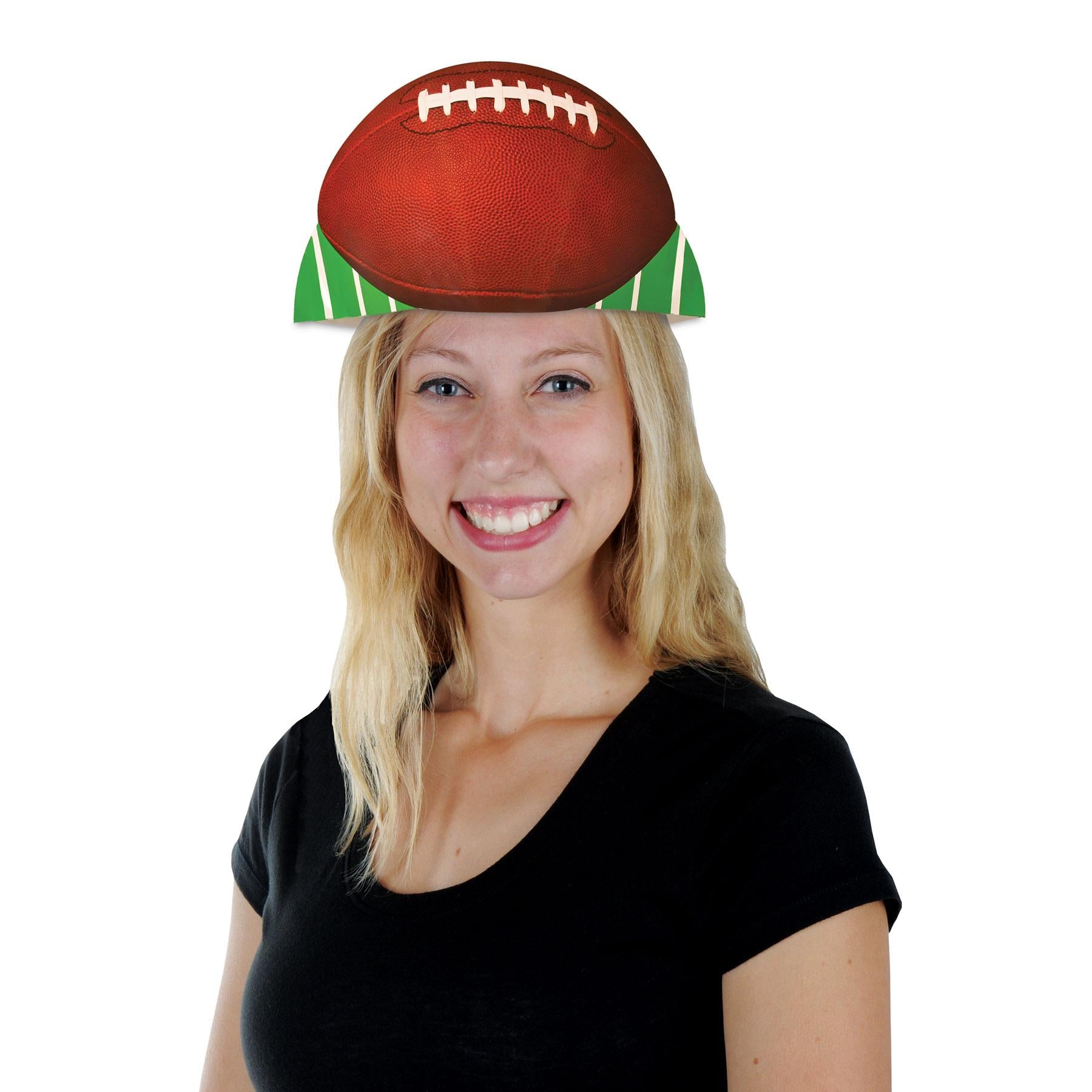 Beistle Printed Football Party Hat