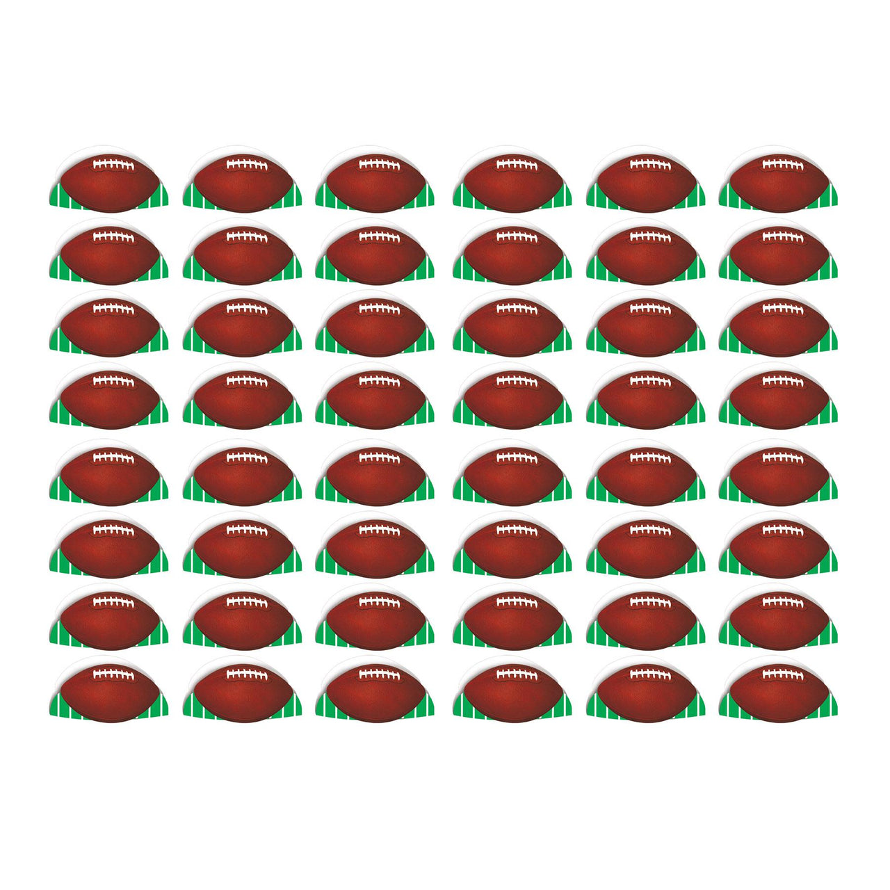 Football Party Supplies - Printed Football Hat