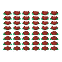 Football Party Supplies - Printed Football Hat