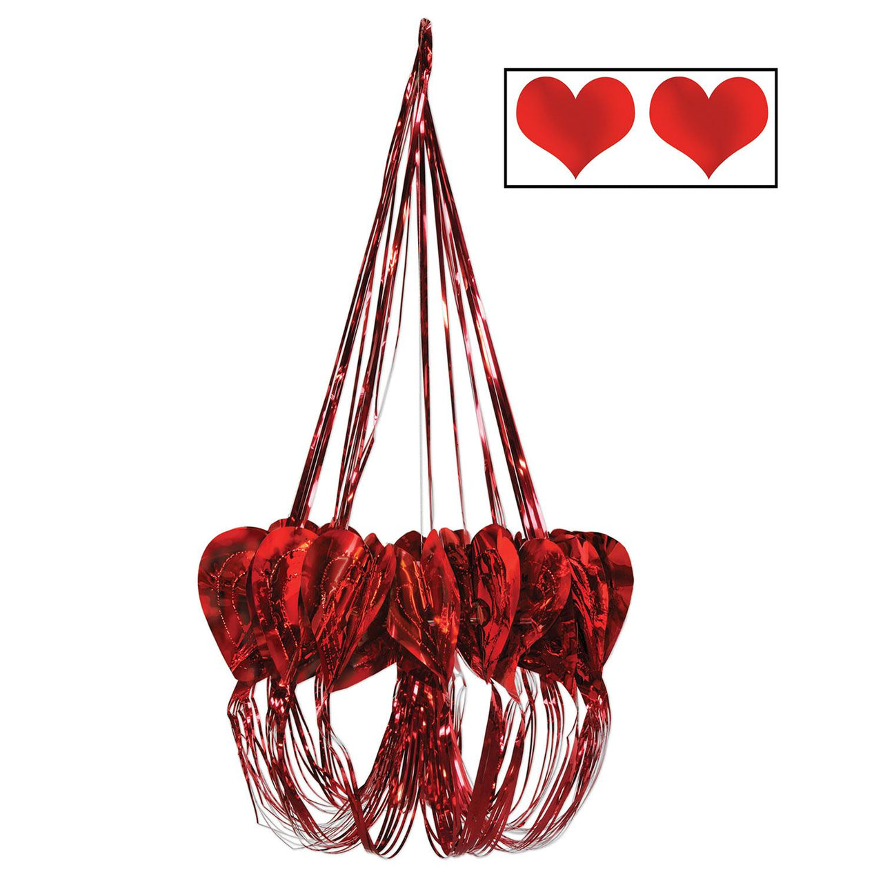 Beistle Valentine's Day Heart Chandelier