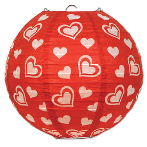 Beistle Valentine's Day Heart Paper Lanterns (3/Pkg)