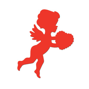 13 Inch-Beistle Valentine's Day Printed Cupid Cutout