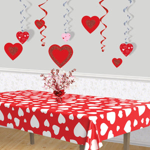 Valentine's Day Heart Whirls (24/Package)
