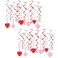Beistle Valentine's Day Heart Whirls