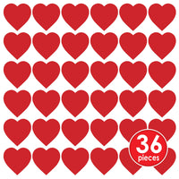 Valentines Day Party Supplies - Printed Heart Cutout