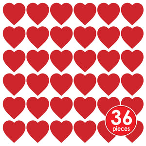 Valentines Day Party Supplies - Printed Heart Cutout