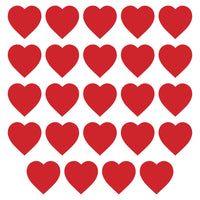 Valentines Day Party Supplies - Printed Heart Cutout