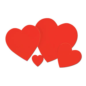 15" Beistle Valentine's Day Printed Heart Cutout