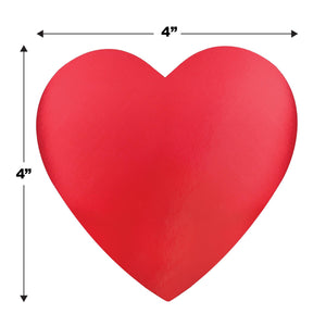 Valentines Day Party Supplies - Foil Heart Cutout
