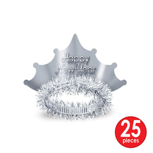 Beistle Silver New Year Assortment for 50