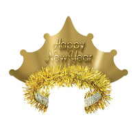 Beistle Golden New Year Tiara