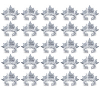 Beistle Silver New Year Tiaras (Case of 50)
