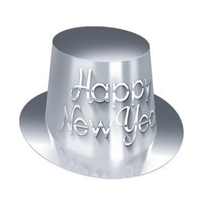 Beistle Silver New Year Hi-Hat (Case of 25)