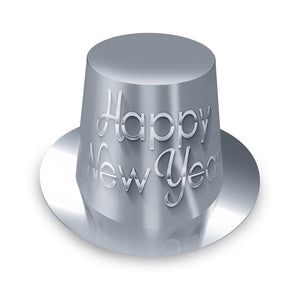 Beistle Silver New Year Hi-Hat