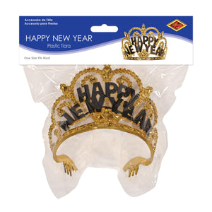 Beistle Plastic Happy New Year Tiara