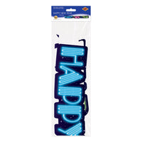 Bulk Neon Happy New Year Streamer (Case of 12) by Beistle