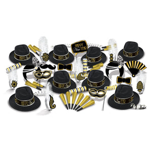 Roaring 1920's New Year New Year's Eve Party Kit for 50 People