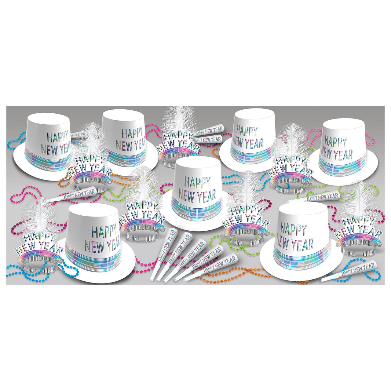 Beistle New Year's Eve Razzle Dazzle Party Assortment for 50